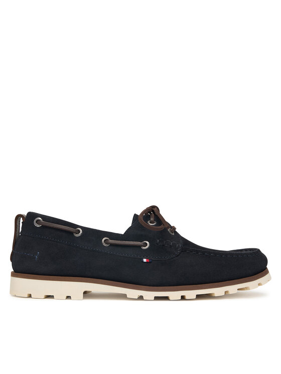 Tommy Hilfiger Mokasyny Light Sde FM0FM05747 Granatowy