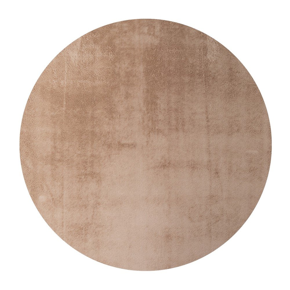 Beżowy okrągły dywan ø 120 cm Joy 1400 – Ayyildiz Carpets