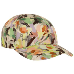Czapka Soft Flower Print by Seeberger, zielony, One Size
