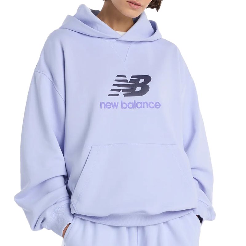 Bluza damska New Balance WT51501DYK - fioletowa