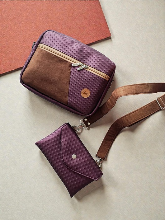 Torebka box modułowy Pikowana eko