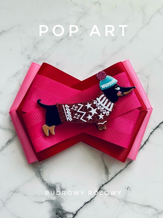 Kolekcja Pop Art Dog Zimowy Jamnik