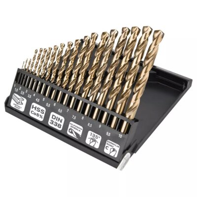 NEO TOOLS Zestaw wierteł 57-089 (19 szt.)