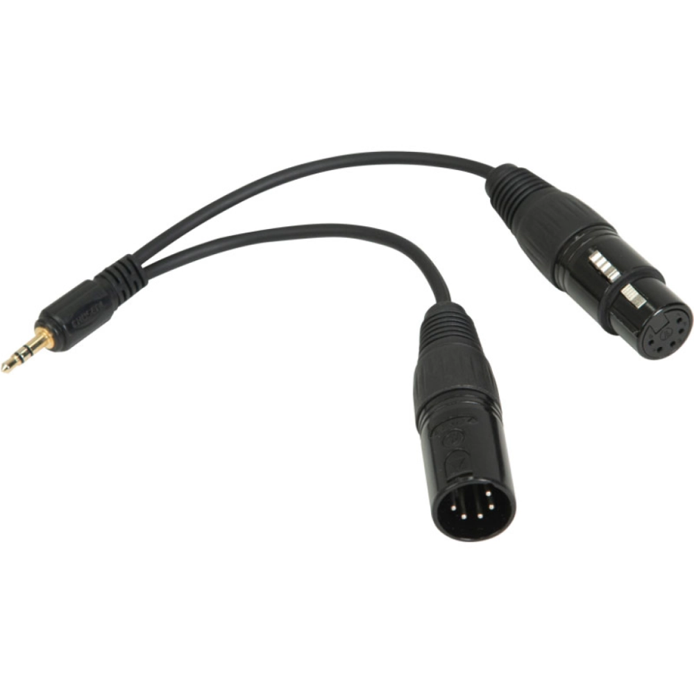 NANLITE kabel adapter DMX z 3.5 mm