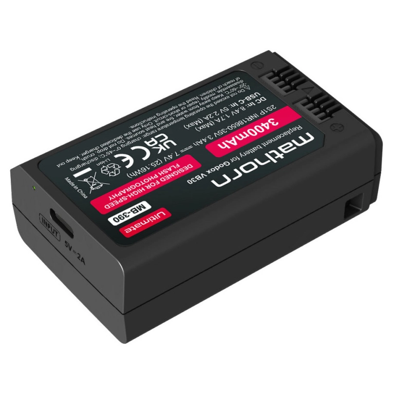Mathorn MB-390 Ultimate 3400mAh USB-C dla Godox VB30