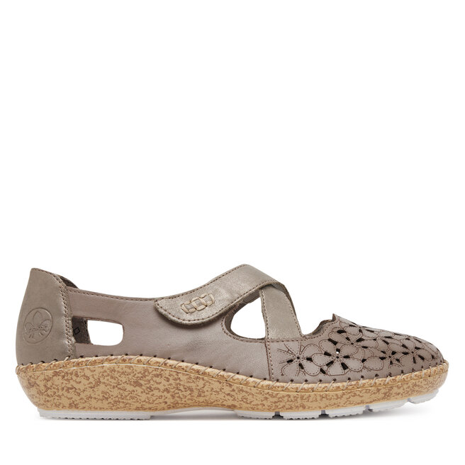 Półbuty Rieker CEO-44856-64 Szary