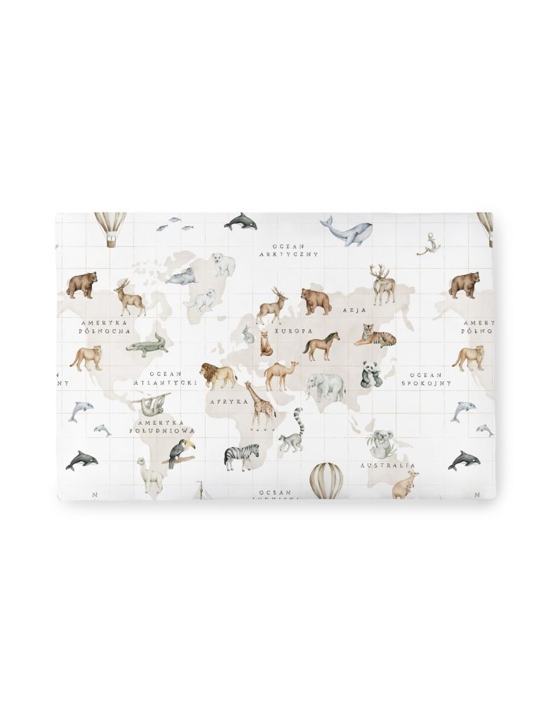 Lulumi Poduszka bawełniana 40x60cm Around The World