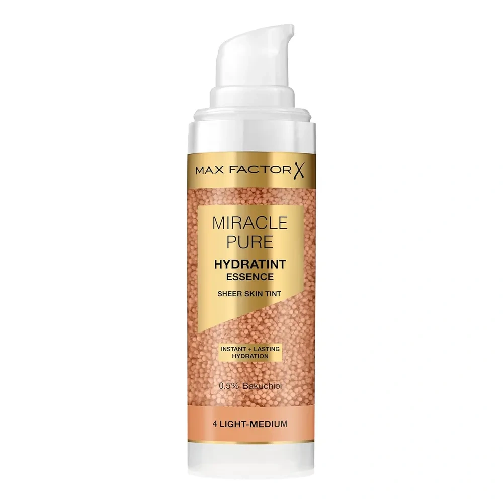 Max Factor Miracle Pure Hydratint Essence lekki podkład nawilżający tint do twarzy 4 Light-Medium 30 ml