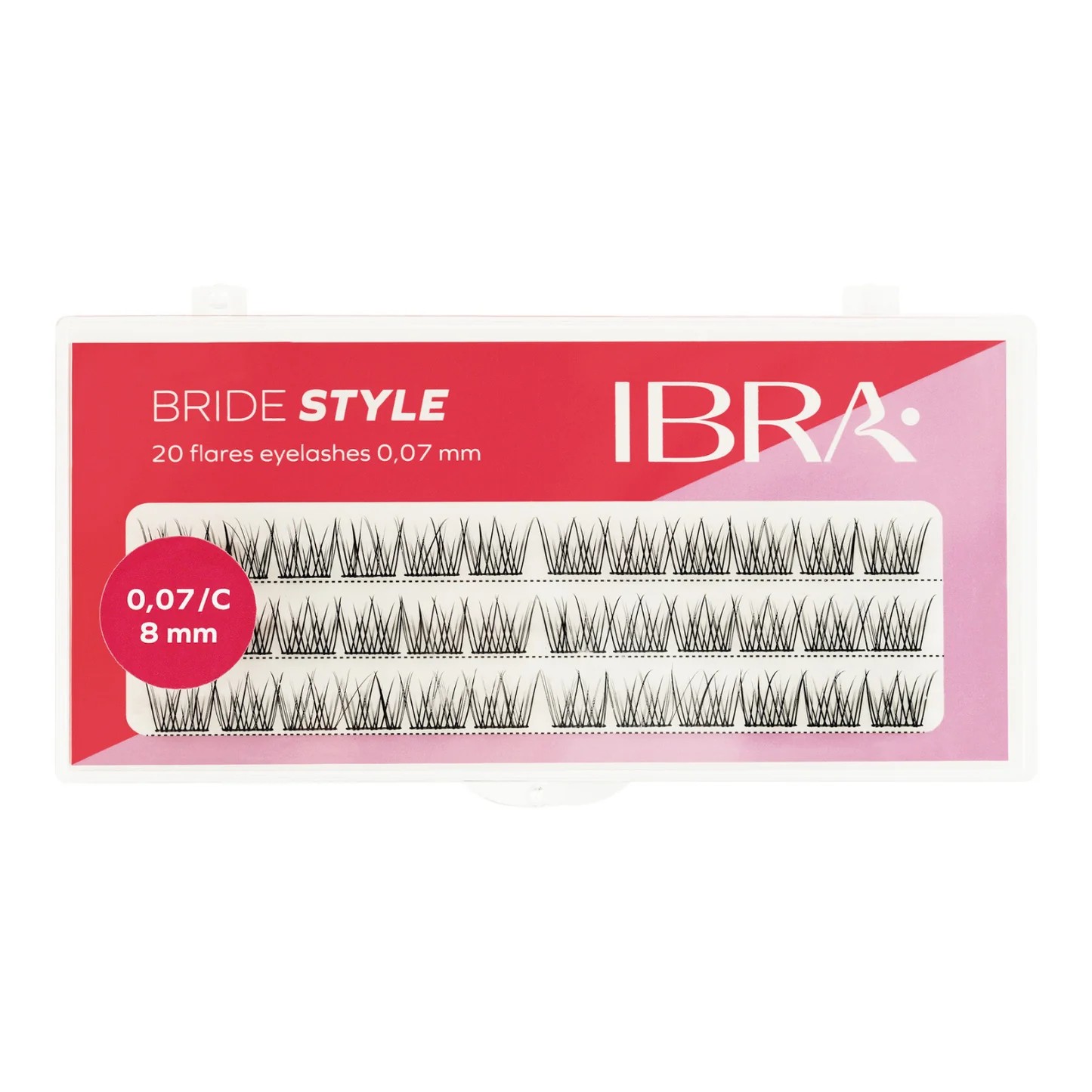 IBRA Makeup Zestaw Kępek Bride Style 0,07/C 8mm