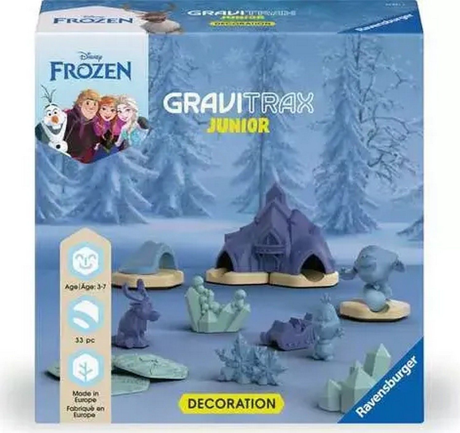 Ravensburger GraviTrax Junior Kraina Lodu zestaw uzupełniający 23861