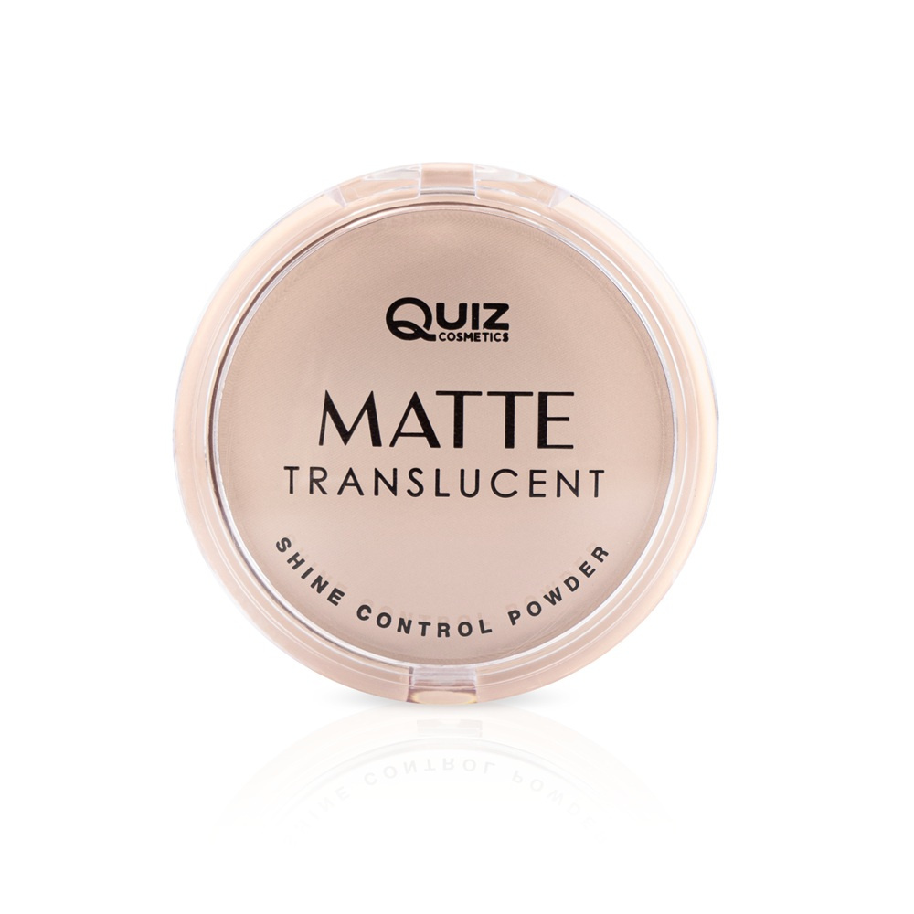 Quiz Cosmetics Matte Translucent Powder transparentny puder matujący N°01 10g