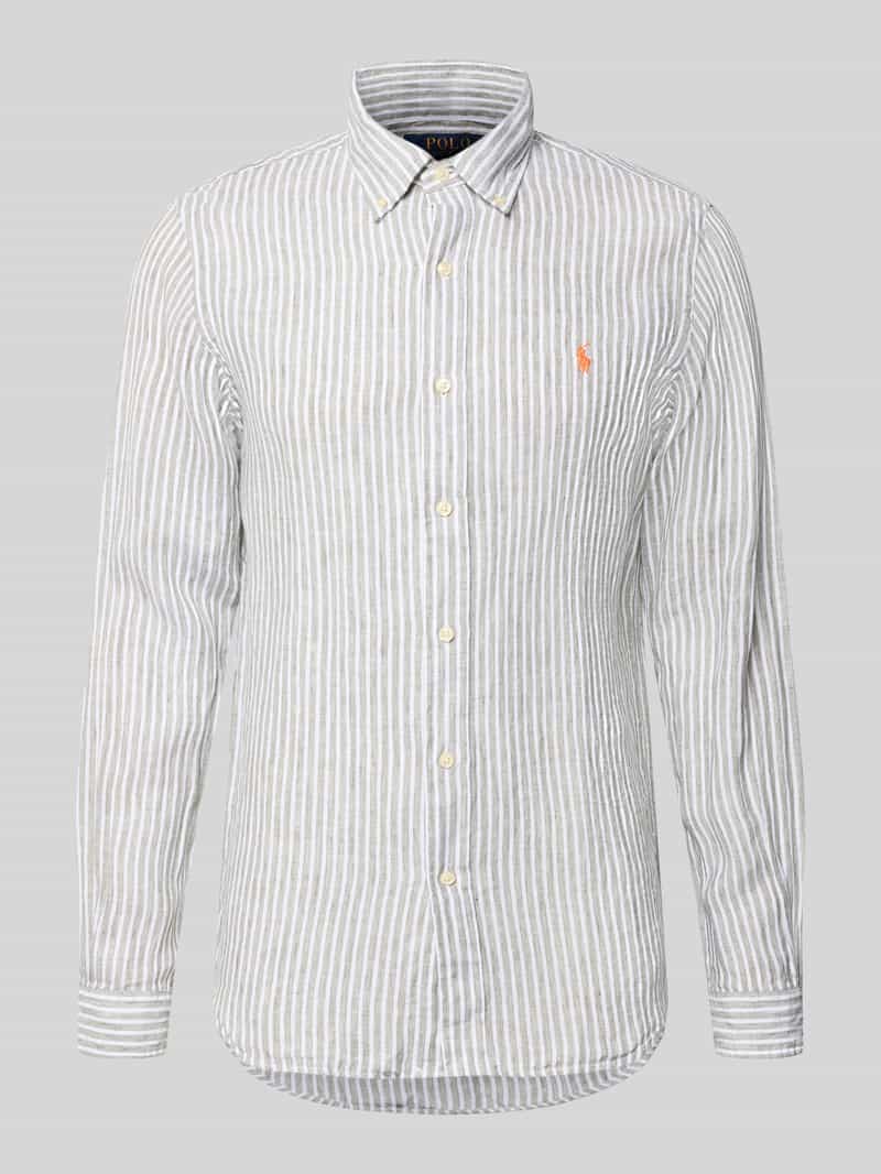 Koszula casualowa o kroju regular fit z czystego lnu