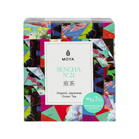 Moya Matcha - herbata zielona w saszetkach Sencha no.21 15 x 1,5 g