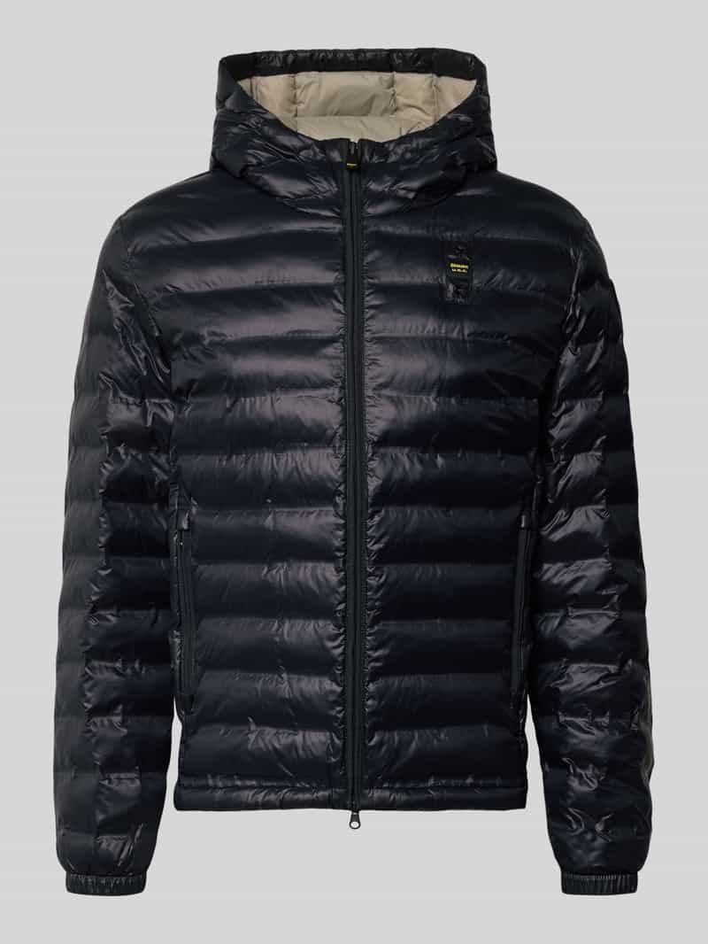 Kurtka pikowana z zamkiem błyskawicznym dwustronnym Model 'Charles'