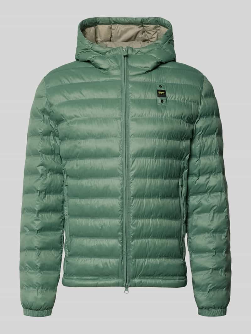 Kurtka pikowana z zamkiem błyskawicznym dwustronnym Model 'Charles'