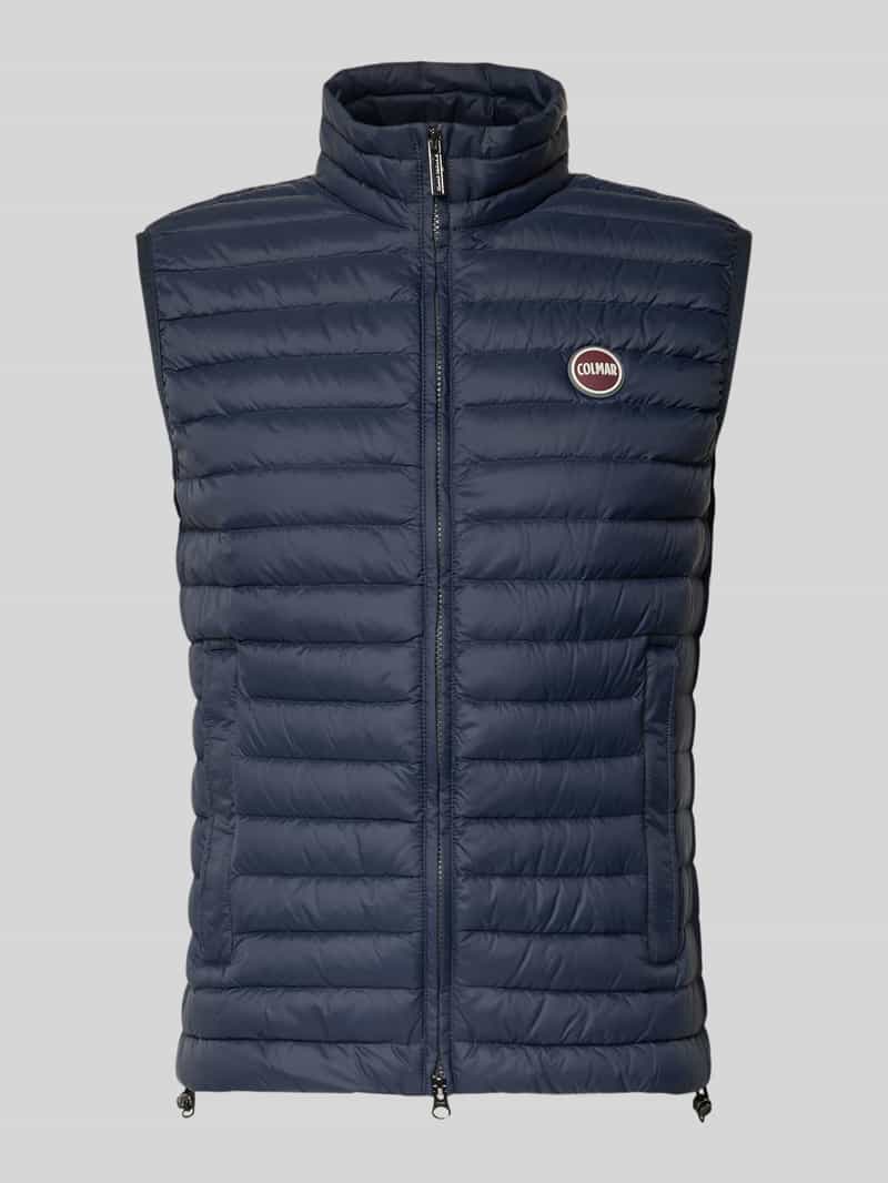 Kamizelka puchowa z zamkiem błyskawicznym dwustronnym