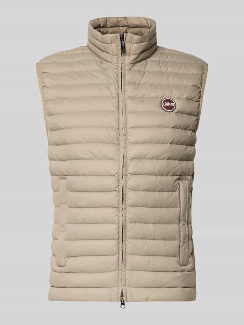 Kamizelka puchowa z zamkiem błyskawicznym dwustronnym