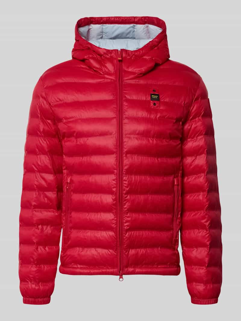 Kurtka pikowana z zamkiem błyskawicznym dwustronnym Model 'Charles'