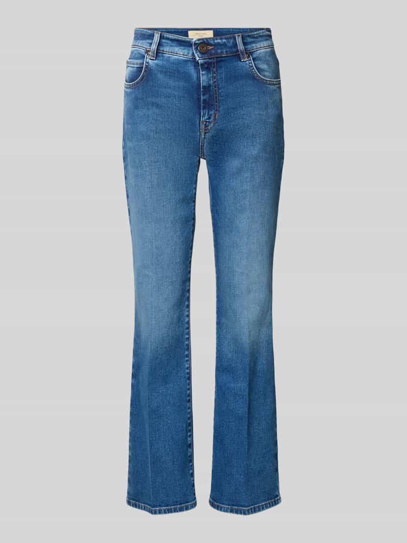 Jeansy bootcut z mieszanki bawełny Model „RAPALLO”