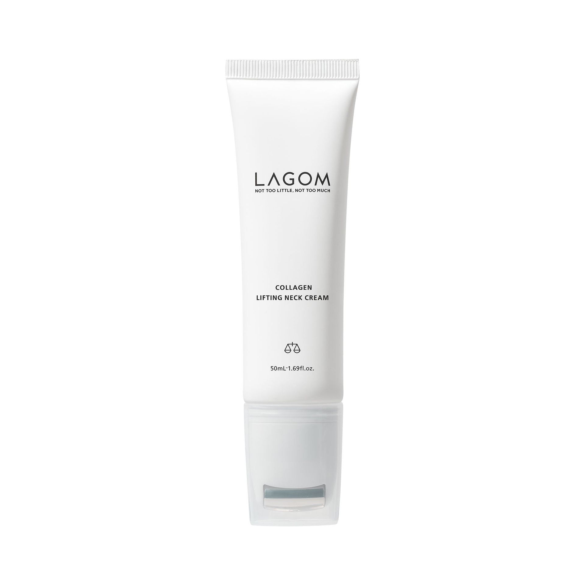 LAGOM COLLAGEN Liftingujący krem przeciwzmarszczkowy do skóry szyi i dekoltu 50 ml