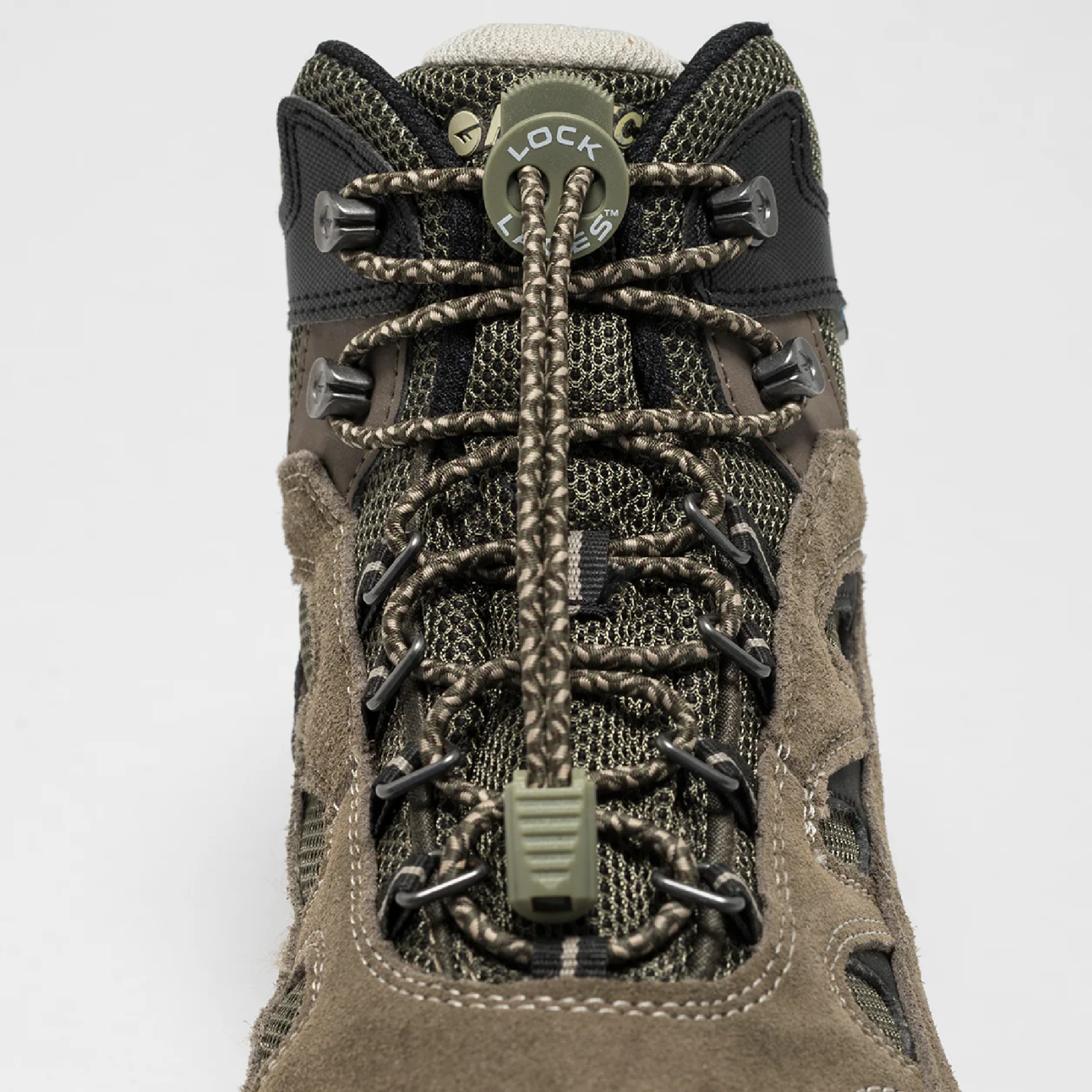Sznurowadła Lock Laces Boot Kolor: khaki