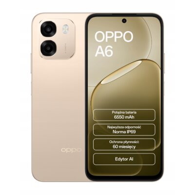 Oppo A6 4G 6/256GB Złoty