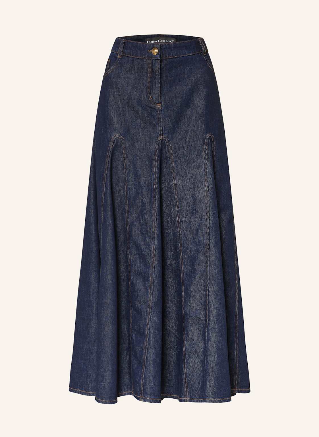 Luisa Cerano Spódnica Jeansowa blau