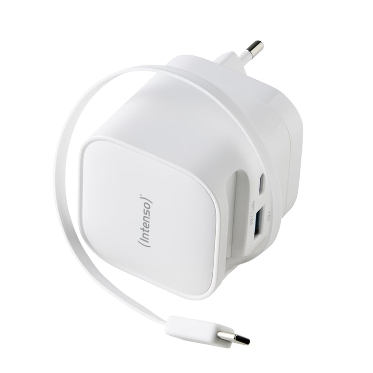 Intenso 7806520 adapter zasilający/ inwentor Wewnętrzna 65 W Czarny 7806522