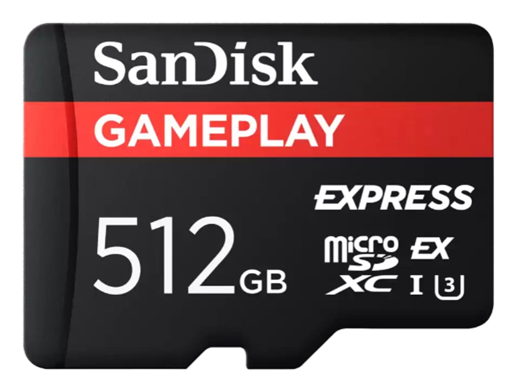 SanDisk GamePlay Express microSD 512GB UHS-I Klasa 10 SDSQXFN-512G-GN6GN