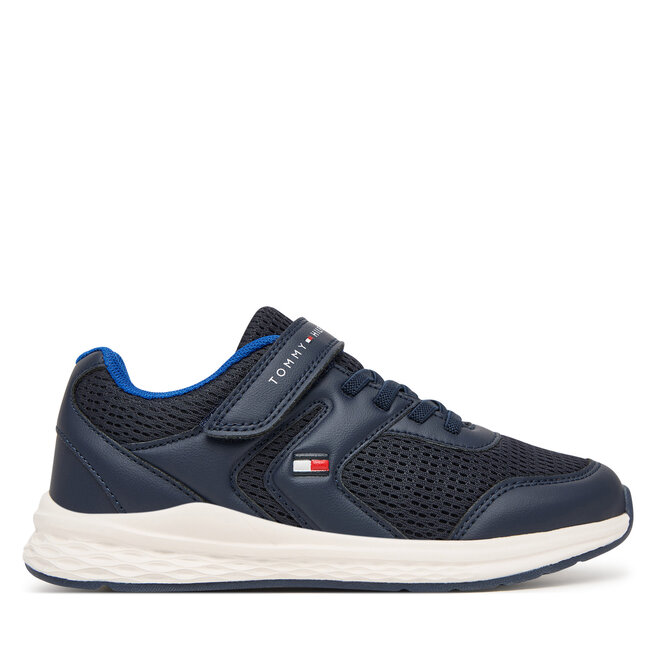 Sneakersy Tommy Hilfiger Low Cut Lace-Up T3X9-34378-1697 S Granatowy