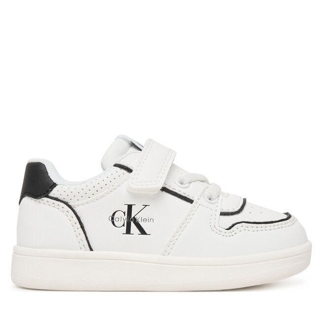 Sneakersy Calvin Klein Low Cut Lace-Up/Velcro V1X9-83278-1355 M Biały
