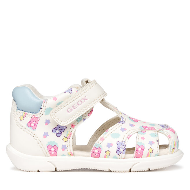 Sandały Geox B Sandal Zapito Girl B556FB 05404 C0270 Biały