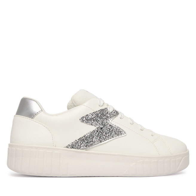 Sneakersy Geox J Mikiroshi Girl J45DVA 054EW C0007 D Biały