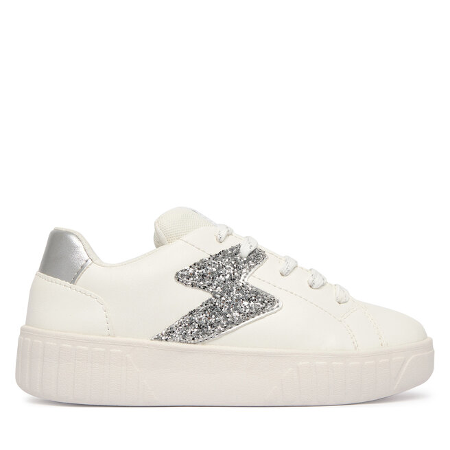 Sneakersy Geox J Mikiroshi Girl J45DVA 054EW C0007 S Biały