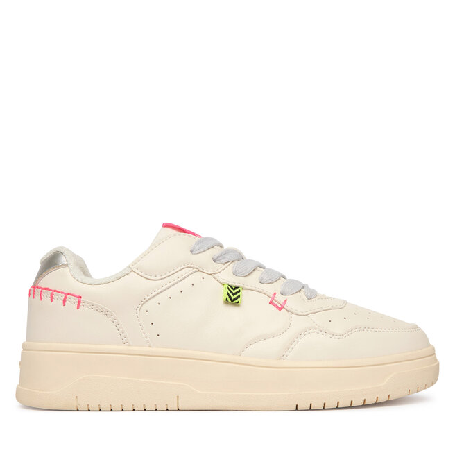 Sneakersy Geox J Lestrella Girl J56NLC 000BC C1M1W D Écru