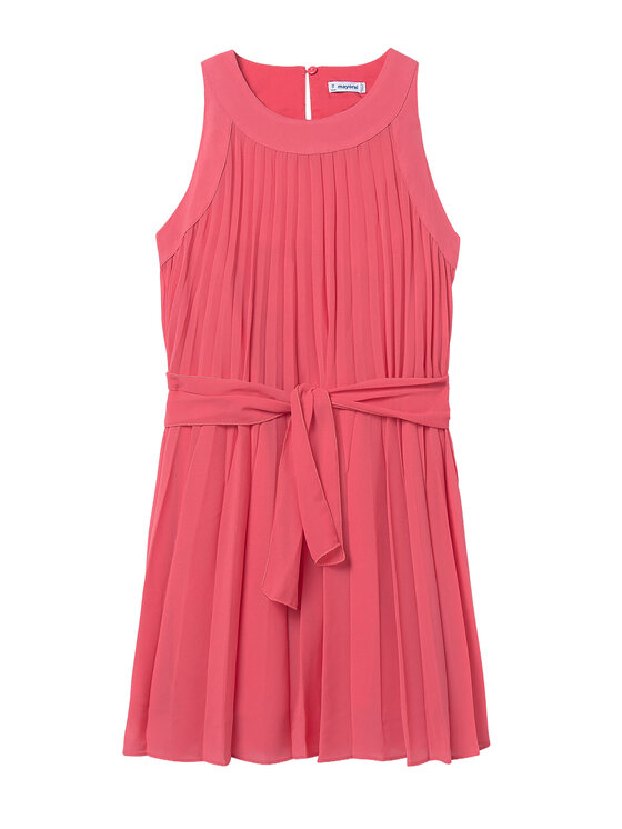 Mayoral Sukienka elegancka 6908 Różowy Regular Fit