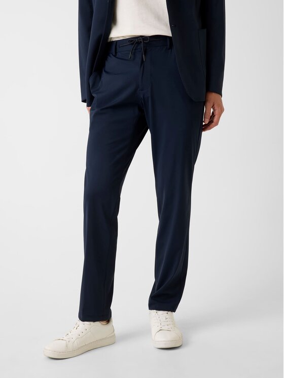 Guess Spodnie materiałowe 180429 Niebieski Regular Fit