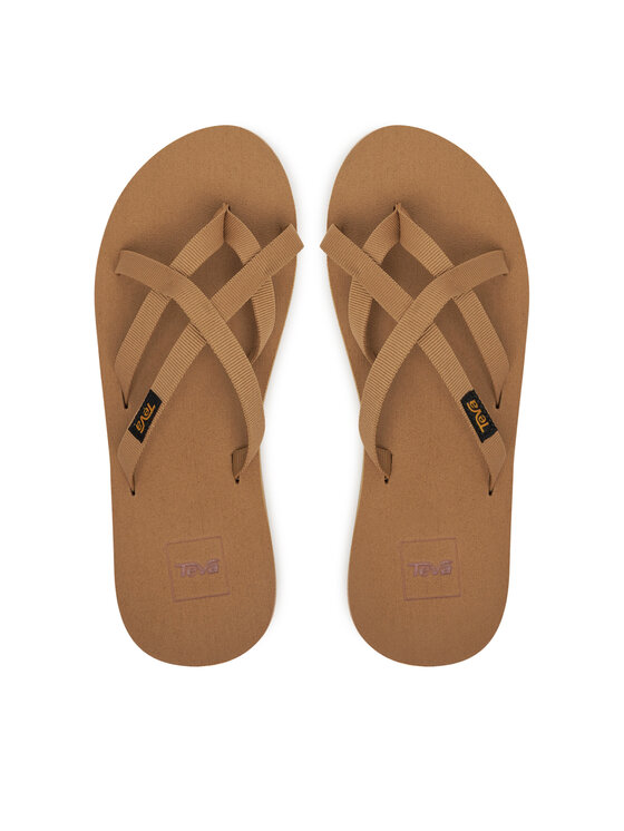 Teva Japonki Olowahu 6840 Brązowy
