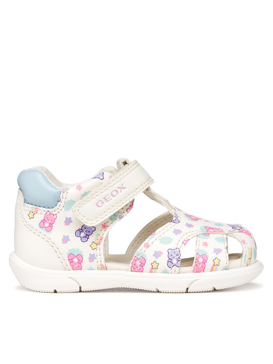 Geox Sandały B Sandal Zapito Girl B556FB 05404 C0270 Biały