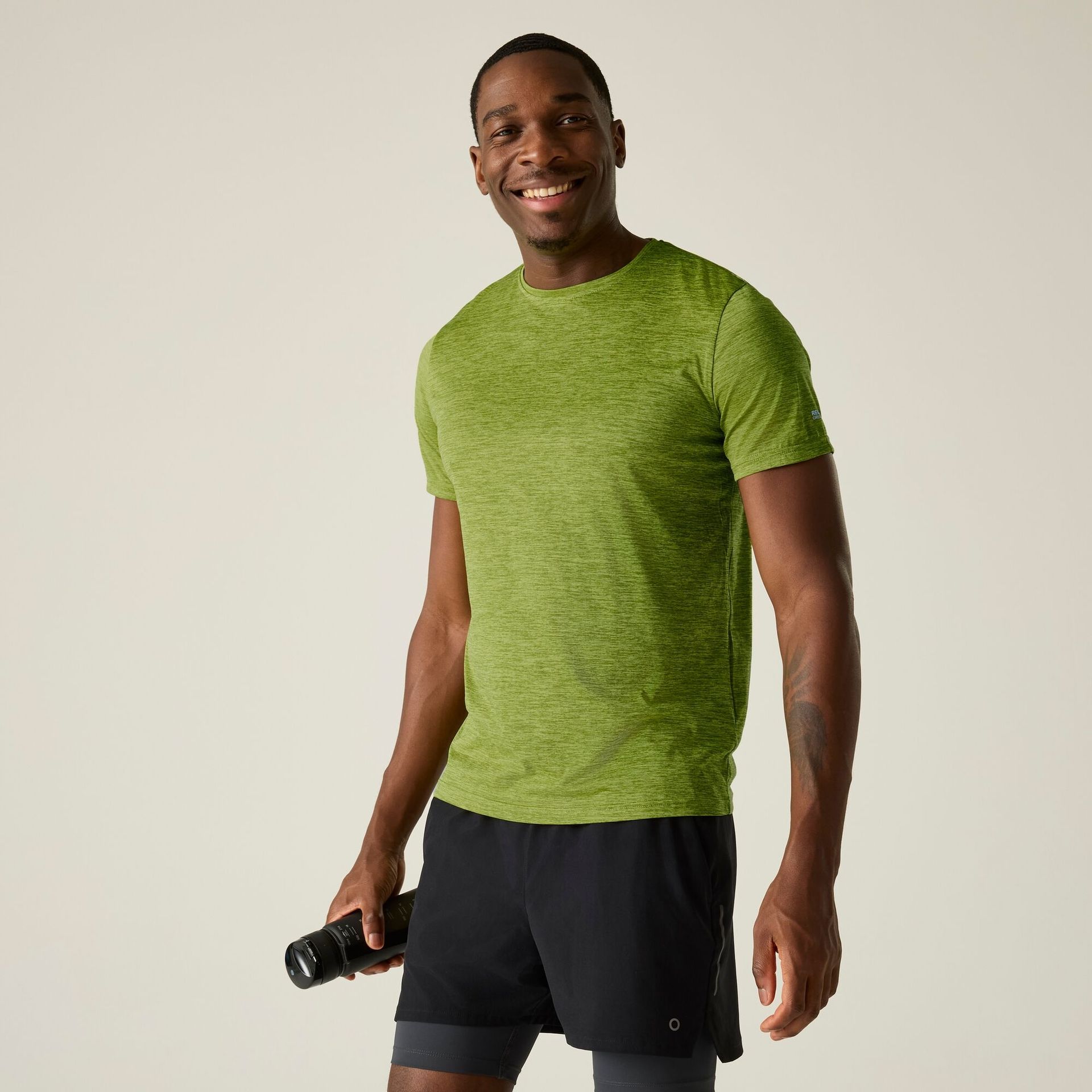 Regatta Koszulka męska Fingal Edition Żółty, Rozmiar: L