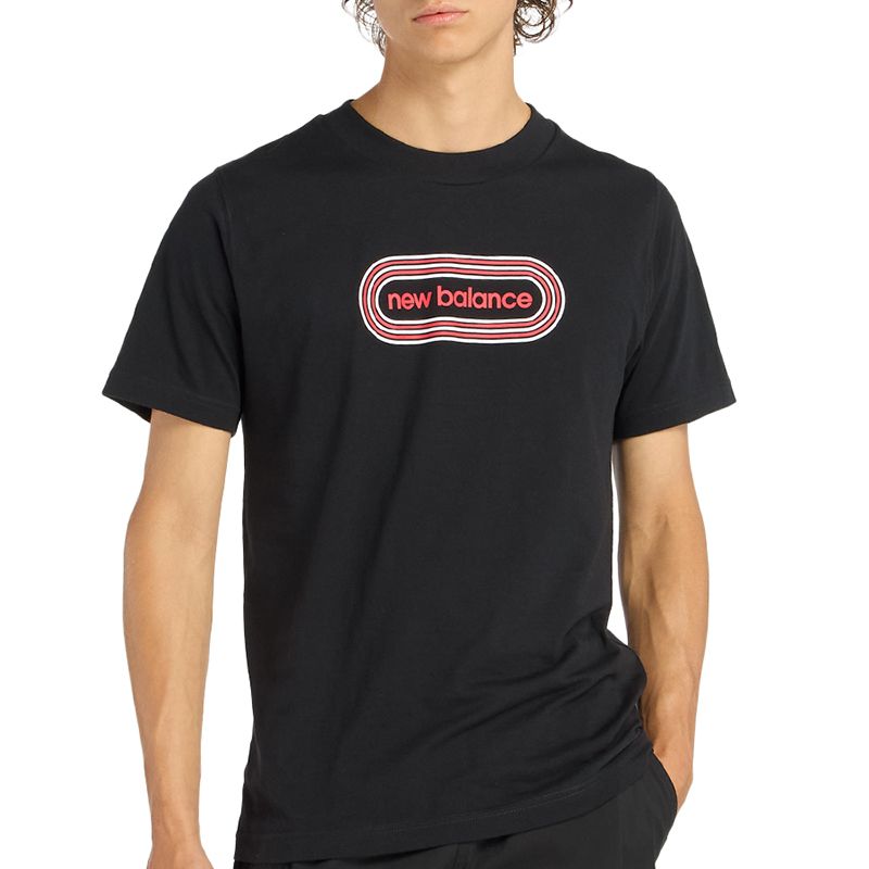 Koszulka męska New Balance MT61C48BBK - czarna