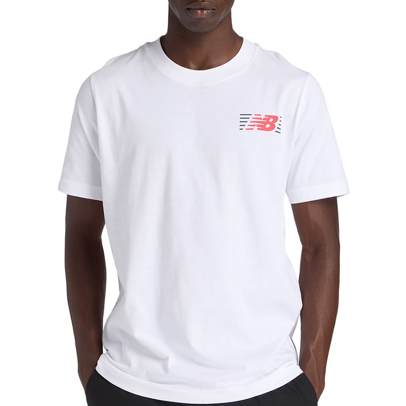 Koszulka męska New Balance MT6179UMWT - biała