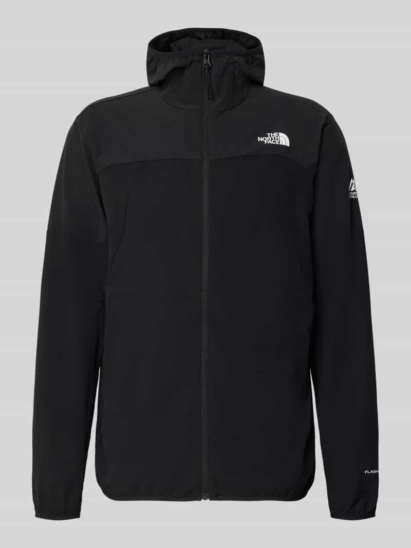 Kurtka z logo i zamkiem błyskawicznym