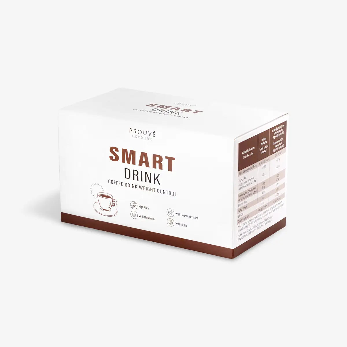 Smart Drink - Coffee Drink Weight Control - Posiłek zastępczy Czekoladowy - Prouvé