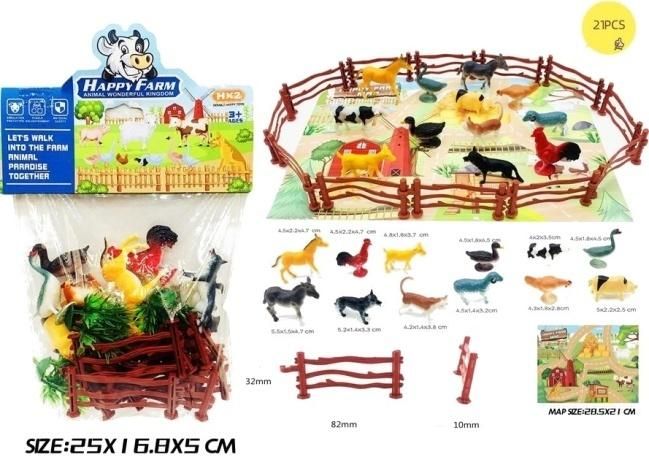 Zestaw zwierząt domowych z matą - figurka