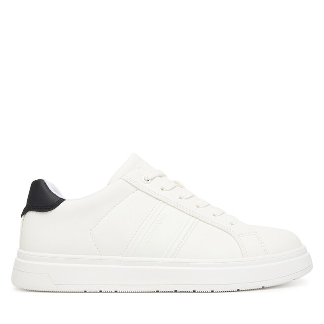 Sneakersy Calvin Klein Low Cut Lace-Up V3X9-83293-1355 D Biały