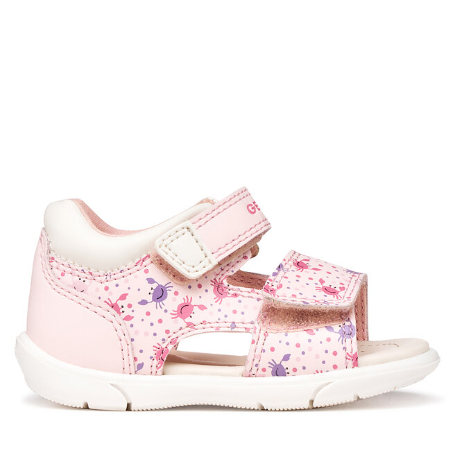 Sandały Geox B Sandal Zapito Girl B556FC 05404 C0811 Różowy