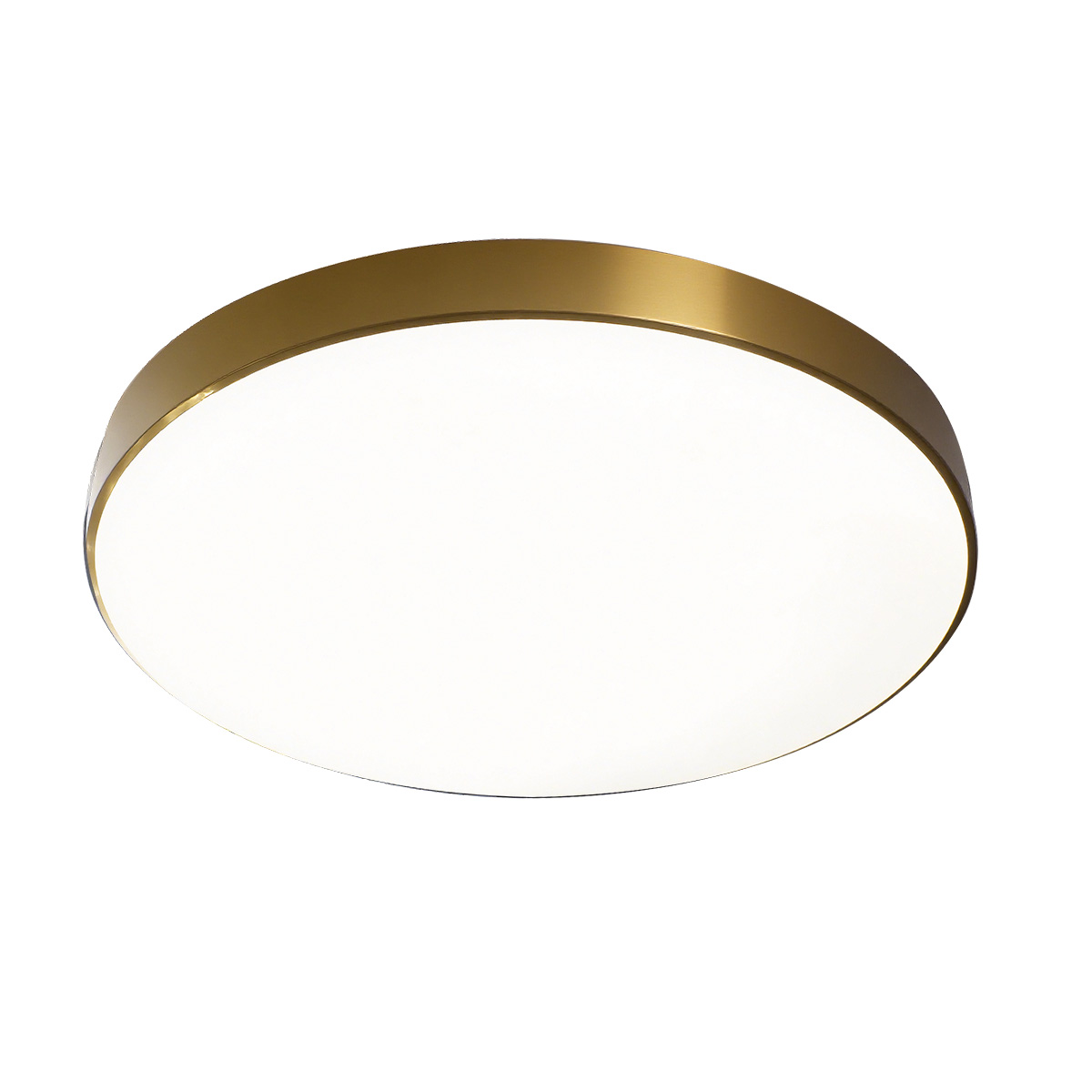 Plafon ATEIA LED 21W 3000K IP44 -złoty