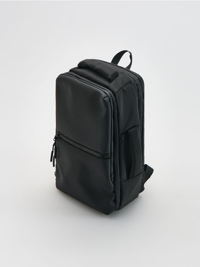 Reserved - Plecak próżniowy do samolotu - czarny