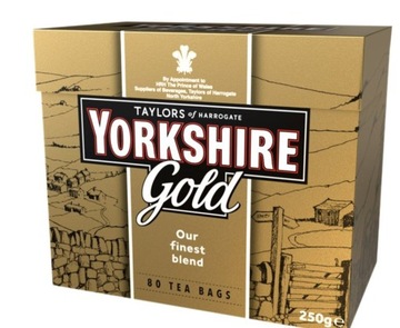 Angielska Herbata czarna ekspresowa Yorkshire Gold Tea 250 g
